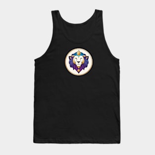 Third Eye Lion Emblem Tank Top